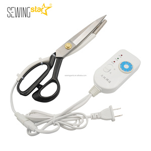 Kéo cắt may điện điều chỉnh nhiệt độ vải may mặc, kéo cắt lớn có ống sưởi - Product Image 1