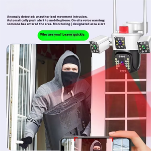 IPC360 4MP ngoài trời <span class=keywords><strong>Wifi</strong></span> máy ảnh nhà không dây an ninh Panorama CCTV IP máy ảnh ba ống kính ba màn hình 4K <span class=keywords><strong>WIFI</strong></span> PTZ máy ảnh - Product Image 3