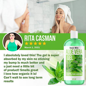 Gel en <span class=keywords><strong>Spray</strong></span> de Aloe Vera 99% Puro y Natural, Hidratante para Después del Afeitado, Cuidado Facial Post-Solar, Protección Contra Quemaduras Solares - Product Image 5