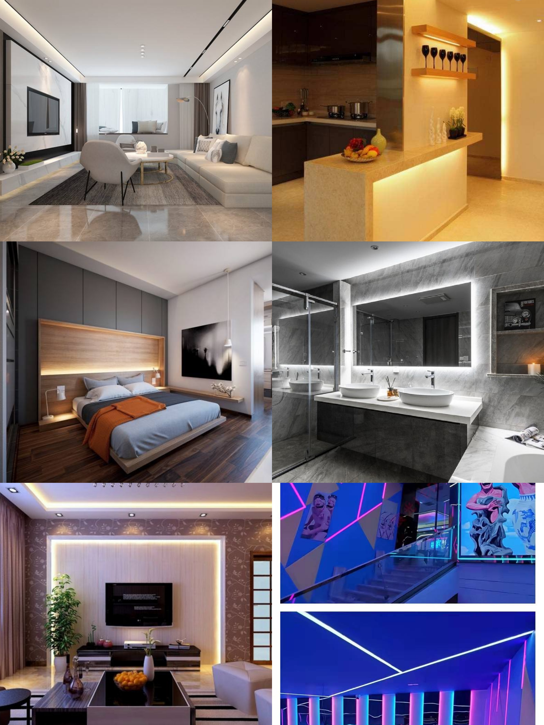 led flexible dotless strip light DC24v no dot cob led light strip