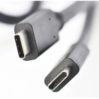 Câble USB-C de charge rapide PD 100W d'origine pour HP |   USB 3.1 Gen1 5A pour vidéo 4K, audio et données |   Double Type-C pour moniteurs HP