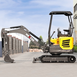 Mini-excavatrice Huayee avancée certifiée CE EPA de 2 tonnes, type chenille, avec moteur et boîte de vitesses à haut rendement et faible consommation - Product Image 6