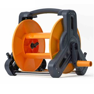 Enrouleur de tuyau d'arrosage portable Wall Mountain 45M en plastique avec tuyau en PVC pour l'irrigation des fermes et des pelouses - Product Image 1