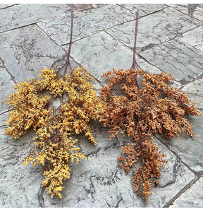 2026 nouvelles branches et tiges artificielles d'automne en plastique, fleurs de givre, décoration florale d'automne pour mariage - Product Image 6