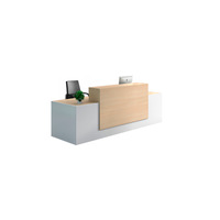 Société Bureau de réception Bureau de réception avant haut Plateau de gestion personnalisable Table simple moderne Bureau à domicile Salon