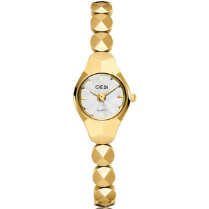Black Quartz <b>Watch</b> for <b>Women</b> Analog Pointer Dial Stainless Steel <b>Bracelet</b> Round Case Waterproof Daily Wear - Product Image 4
