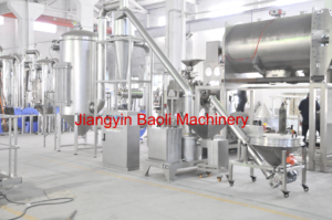 Broyeur à air classificateur BOLIMILL pour feuilles de Moringa et poudre de curcuma, broyage ultra-fin avec pompe, roulement et boîte de vitesses - Product Image 2