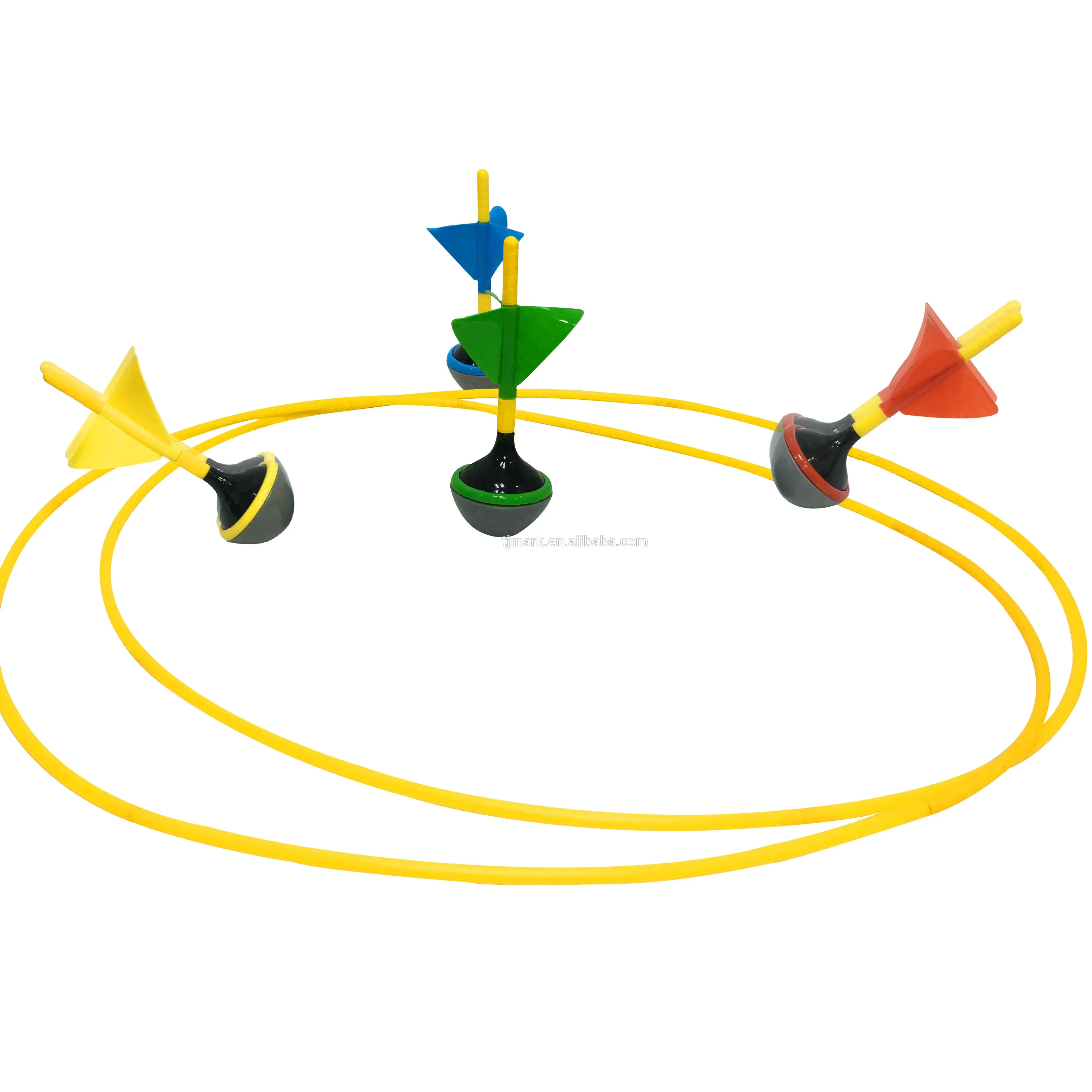 Kunststoff Rasen Dart set spiel Garten sets Comet ball Nach bunte sport spiel Top verkäufer 2020 für amazon garten spielzeug