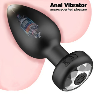Vibrador de tapón Anal con Control remoto inalámbrico, 10 modos de vibración, juguete sexual de silicona para mujeres, nuevas <span class=keywords><strong>bolas</strong></span> vaginales - Product Image 3