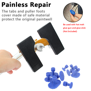 Kit di Riparazione Ammaccature <span class=keywords><strong>Auto</strong></span> Sinodiving - Strumento per Rimozione Ammaccature Senza Vernice per <span class=keywords><strong>Grandine</strong></span> e Piccole Ammaccature, Kit di Riparazione Manuale Push-Pull - Product Image 3