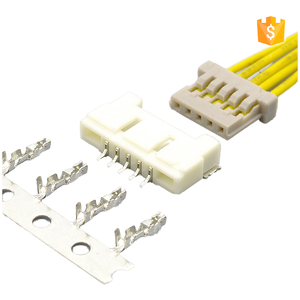 Connecteur de boîtier de borne de Circuit intégré Premium 1.25mm 2-6P mâle pour applications de PCB 3 4 5 plaquettes haute conductivité - Product Image 1