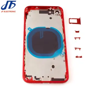 Smartphone Parts Colorful Back Housing Chassis With Frame Replacement For Iphone 8 8g Body Battery Cover