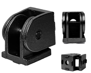 High Grade <b>Black</b> Adjustable Customized Aluminium <b>Bracket</b> By Vartis Engineering - Product Image 2
