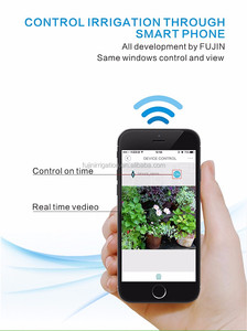 FUJIN 2.4G <span class=keywords><strong>WiFi</strong></span> électrovanne double contrôle contrôleur jardin minuterie d'eau Smartphone contrôleur d'irrigation à distance - Product Image 4