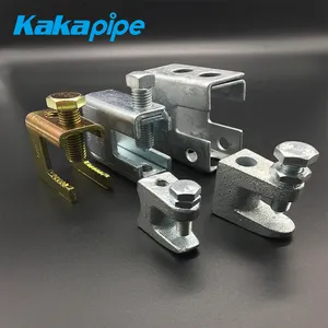 Clamp Universal Malleable Iron Stainless Steel M8 M10 M12 Unistrut P2676 Beam Clamp For Thread Rod