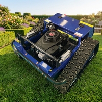 Tondeuse à gazon télécommandée tout-terrain Euro 5 CE EPA, moteur à essence 550 mm