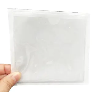 Tearproof Vinyl Personalized displays card holder Waterproof Custom your logo clear sticker for sticker in anywhere