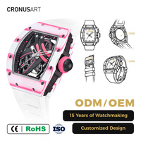 Montres de sport de luxe légères pour hommes Montres mécaniques automatiques ultra-légères Montres pour hommes tendance d'affair