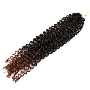 Cheveux synthétiques au crochet en gros Nubian pré-torsadé Passion Water Wave Crochet Curly Braid Hair Passion Twist Hair - Product Image 3