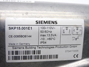 Actionneur à gaz PLC SKP15.001E1 CE-0085BO6144 100-110V - Product Image 5