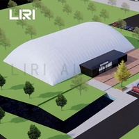 Grande Structure gonflable, terrain de Football gonflable, Tennis de Table, dôme d'air, tente de Sport, prix
