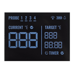 VA LCDカスタムディスプレイ医療機器VAネガティブLCDディスプレイ7セグメントカラーLCDディスプレイカスタムセグメントLCD - Product Image 1