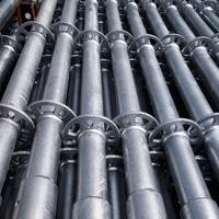Andamio de Anillo con Refuerzo Diagonal de Alta Resistencia, Galvanizado en Caliente, Directo de Fábrica, para Soporte de Encofrado de Hormigón en Edificios de Gran Altura
