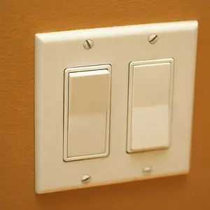 Venta caliente 3way On Light Switch Toggle 20a Rocker Switch White UL Identification