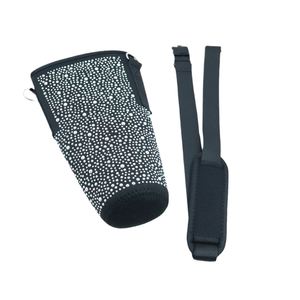 Bolsa Aislante Personalizada de Fábrica para Vaso Stanley de 40 oz con Correa de Hombro Ajustable y Funda de Neopreno con Pedrería - Product Image 4