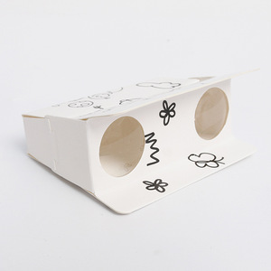 Origami Children Binoculars Paper Craft Gift Toy Portable Rectangle Shape - Product Image 1