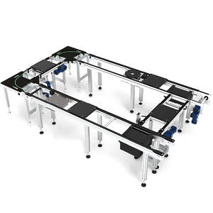 パレットチェーンローラーコンベヤーターンテーブルコンベヤー電動ローラーコンベヤーモジュラーパレットコンベヤーシステム産業用 - Product Image 4