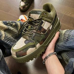 Chaussures de marche décontractées de marque Trainer maxi, chaussures de luxe tendance streetwear, style basket-ball, chaussures de sport pour hommes, chaussures de course - Product Image 1