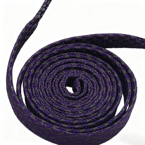 Lacets de chaussures plats en polyester réfléchissants 3M colorés et tendance pour baskets, lacets de chaussures <span class=keywords><strong>extra</strong></span> larges de 9 mm - Product Image 5