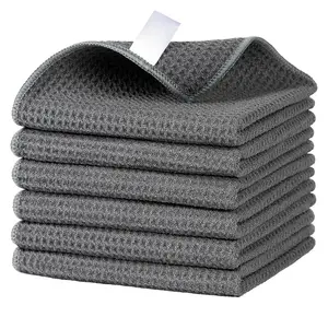 Chiffons de lavage non pelucheux en microfibre 40*40CM GSM400 pour voiture