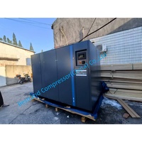 Atlas Copco GA160 VSD compresor de aire de tornillo con inyección de aceite estacionario 380V CA Opción de Gas extremo del Motor refrigerado por aire