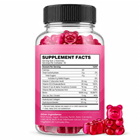Gummies à croquer naturelles et nutritives à la biotine, complément alimentaire pour soutenir et stimuler le métabolisme, pour la personnalisation en gros de marques