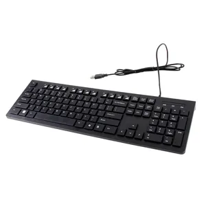 VCOM French Arabic Azerty Waterproof Wired USB Keyboard for PC Computer Windows 98/2000/7/8/10/XP/Vista/Mac