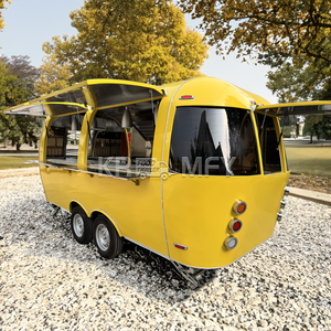 China Street Catering Mobile Fast Food Trailer à vendre USA Food Trailer avec porche Remorque alimentaire entièrement équipée - Product Image 3