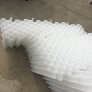 צינור נטוי חלת דבש עם רשת Frp <span class=keywords><strong>Pvc</strong></span> פלסטיק משושה אריזת חלת דבש מוצר צינור מתיישב מדיה - Product Image 5