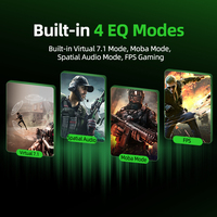 Carte Son de Jeu PIVA GS20 Audio Spatial 360° Virtuel 7.1 Canaux, Adaptateur de Chargement Rapide PD60W avec Réglage Intelligent par APP pour Ordinateur Portable