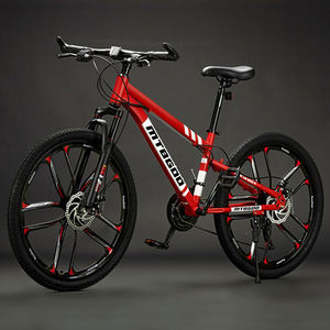 <span class=keywords><strong>Bicicleta</strong></span> de Montaña con Cuadro de Acero de 26 Pulgadas, Frenos de Disco Hidráulicos, 21 Velocidades, para Adultos, Todoterreno, <span class=keywords><strong>Cross</strong></span> Country/All Mountain RS - Product Image 1
