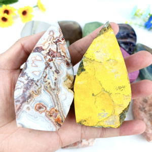 Sản phẩm mới chất lượng cao tự nhiên đánh bóng đá vật liệu hỗn hợp điểm trang trí cho hiện tại hoặc cân bằng năng lượng - Product Image 2