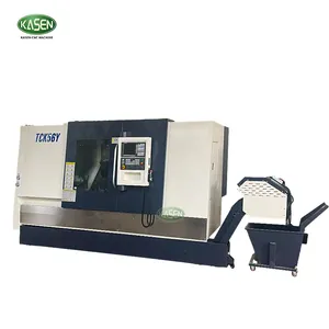 Cheap Multi function slant bed cnc lathe machine TCK56y with Y axis Turning center machine