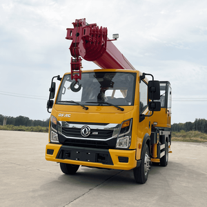 Gru Mobile su Camion con Braccio Telescopico Articolato da 6 Tonnellate per Sollevamento Pesante su Telaio Dongfeng - Product Image 3