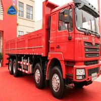 Yeni SHACMAN F3000 8x4 Dizel Euro 2 Çitli Kargo Kamyonu 380HP Arka Kamera ve Tam Yedek Parçalarla Senegal Mali Moritanya için