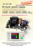 Alimentation régulée CC réglable CNC XY8050S, module de tension et de courant constants, 80V/50A/4000W, mise à niveau de troisième génération