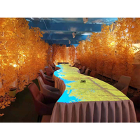Projecteur d'extérieur interactif tout-en-un avec hologramme 3D Android 9 OS et fonctions de projection au sol