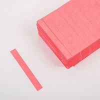 Étiquette de marquage préimprimée personnalisée étiquette étanche de l'eau de nettoyage à sec étiquette de papier résistant au lavage numéro de signe étiquette de papier de blanchisserie