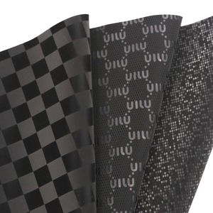 Cuero Sintético <span class=keywords><strong>de</strong></span> PVC Suave Perlado con Patrón <span class=keywords><strong>de</strong></span> Tablero <span class=keywords><strong>de</strong></span> Ajedrez a Cuadros, Elástico <span class=keywords><strong>de</strong></span> 1.5mm, Impermeable, para Bolsos y Sofás - Product Image 1