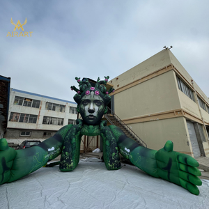 Dj चरण संगीत समारोह समुद्र तट कार्यक्रम के लिए इंफ्लेटेबल सुरंग, सजावट के लिए देवी सुरंग - Product Image 4